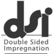 Oboustranná impregnace - dvakrát tak odolná podlaha díky systému DSI. DSI je zkratka pro Double-Sided Impregnation (impregnace ze dvou stran). Během procesu lisování, je lepidlo vlisováno tak hluboko do dřeva, dokud není dosaženo úrovně saturace. Následně se aplikuje lak na horní část dřevěné dýhy. Dřevo absorbuje lak, který je v kontaktu s lepidlem. Díky této technice je dřevo zcela nasyceno a horní vrstva se stává velmi odolnou.
